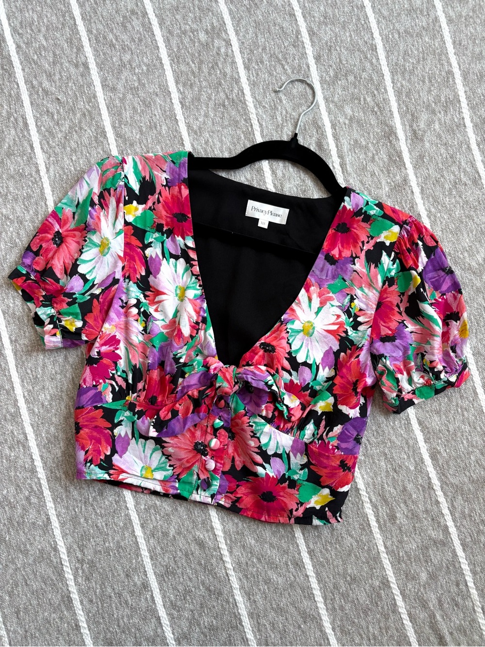 Privacy Please Carolina Top in Barbara Floral
